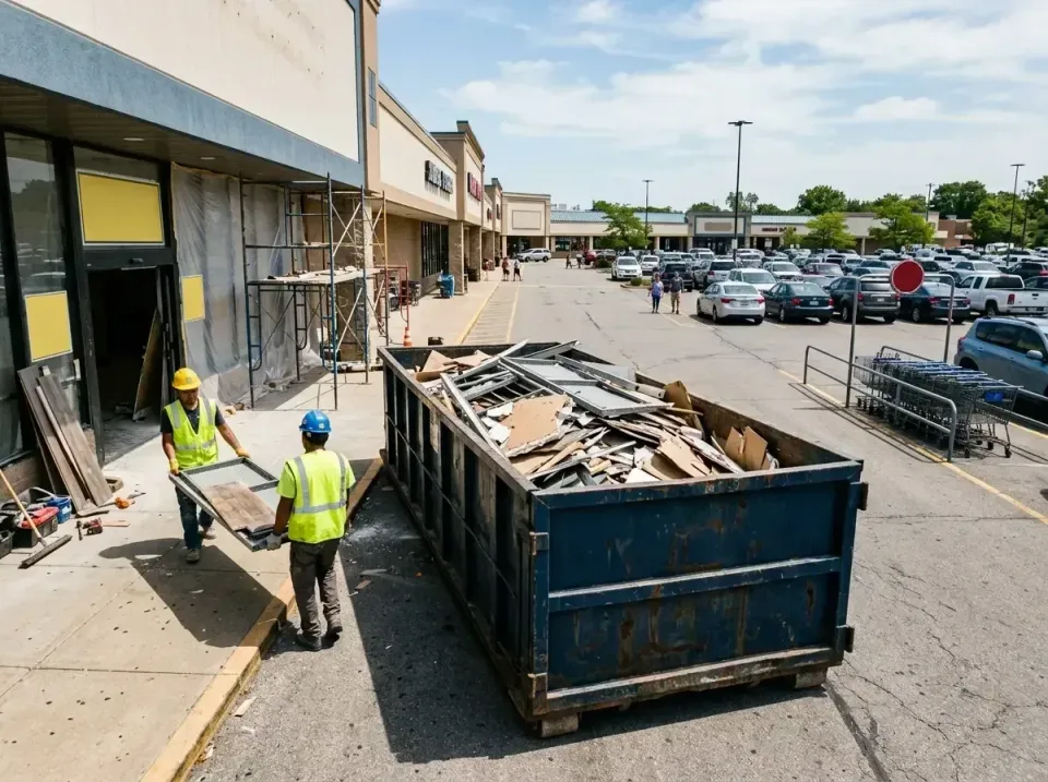 retail-store-renovation-debris-003 — frequently asked questions, Roll-off Dumpster Rentals in Huntington, IN